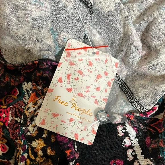 NWT Free People All Dolled Up Paisley Dress Sz Small - Picture 9 of 9